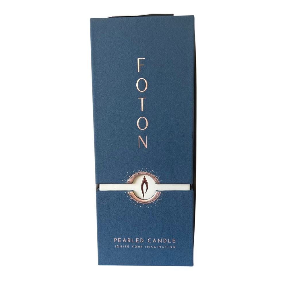 Foton Pearled Candle Lavender Love 18 oz Pearls 30 Wicks Refillable Candle New